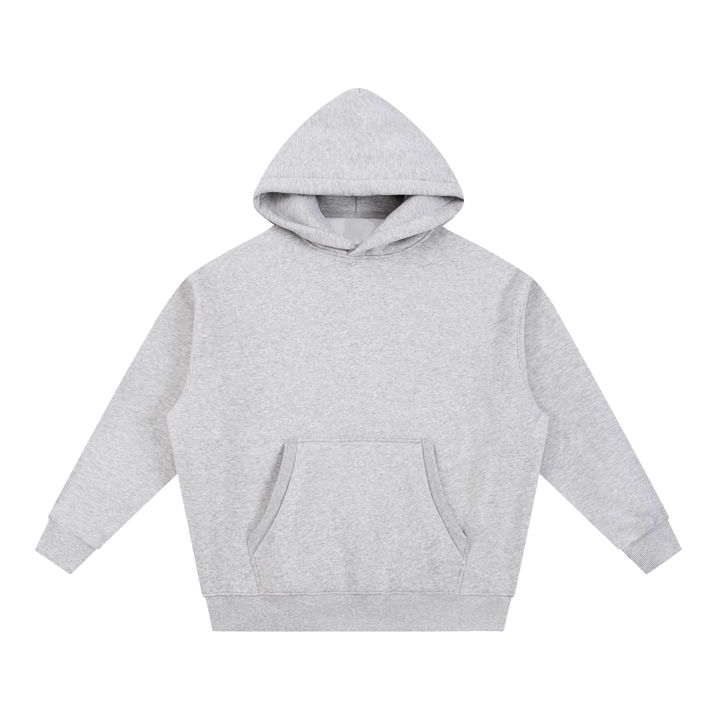 Oversized Boxy Fit Fleece Hoodie