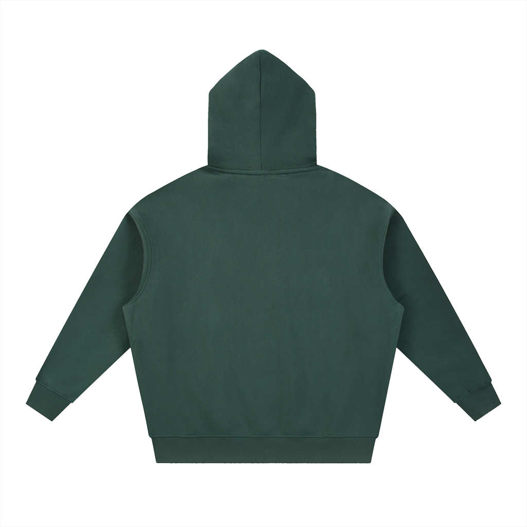 Oversized Boxy Fit Fleece Hoodie