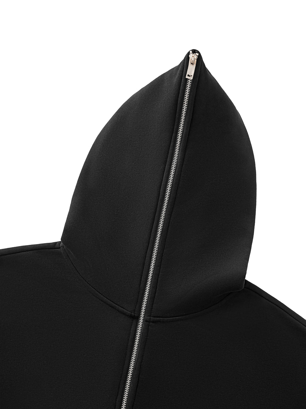 Full-Zip Boxy Hoodie